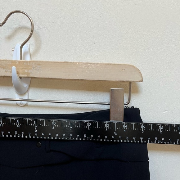 Karen Millen Black Wide Leg Side Zipper Pocket Work Pant Size 8 (M) - Picture 5 of 8